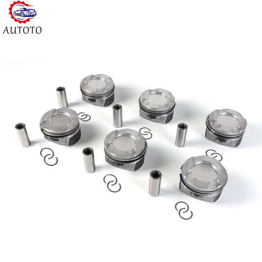 Engine Pistons Rings Kit Set 11258619196 for BMW 135i 640i 435i 535i X3 X5 X6