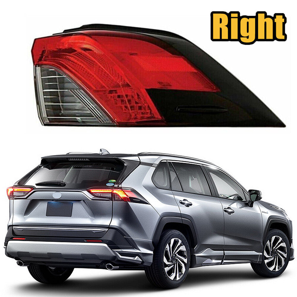 Applicable to 2019-2021 for Toyota RAV4 right LED rear taillight and passenger side exterior light.