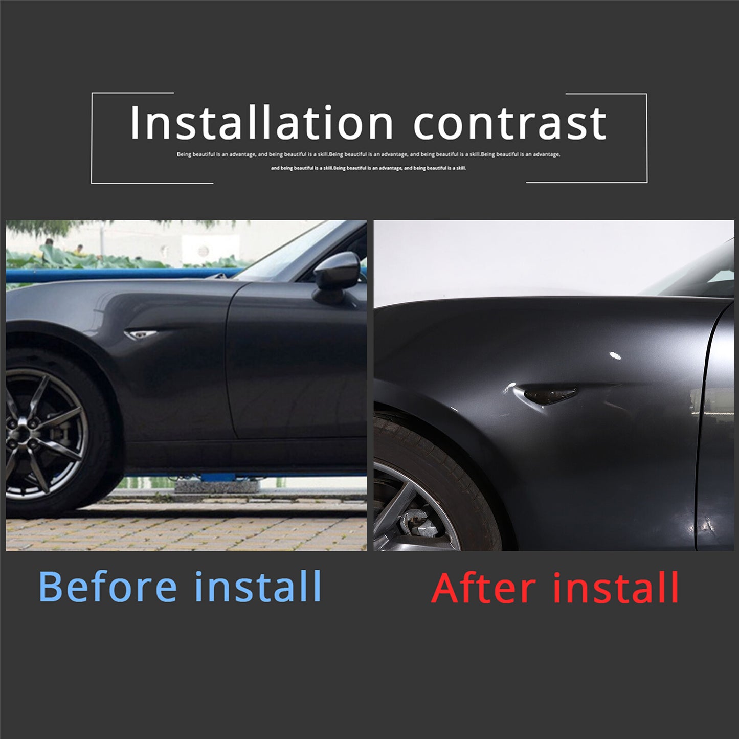 Carbon fiber ABS dashboard display cover trim for Mercedes-Benz C-Class W204 2011-2013