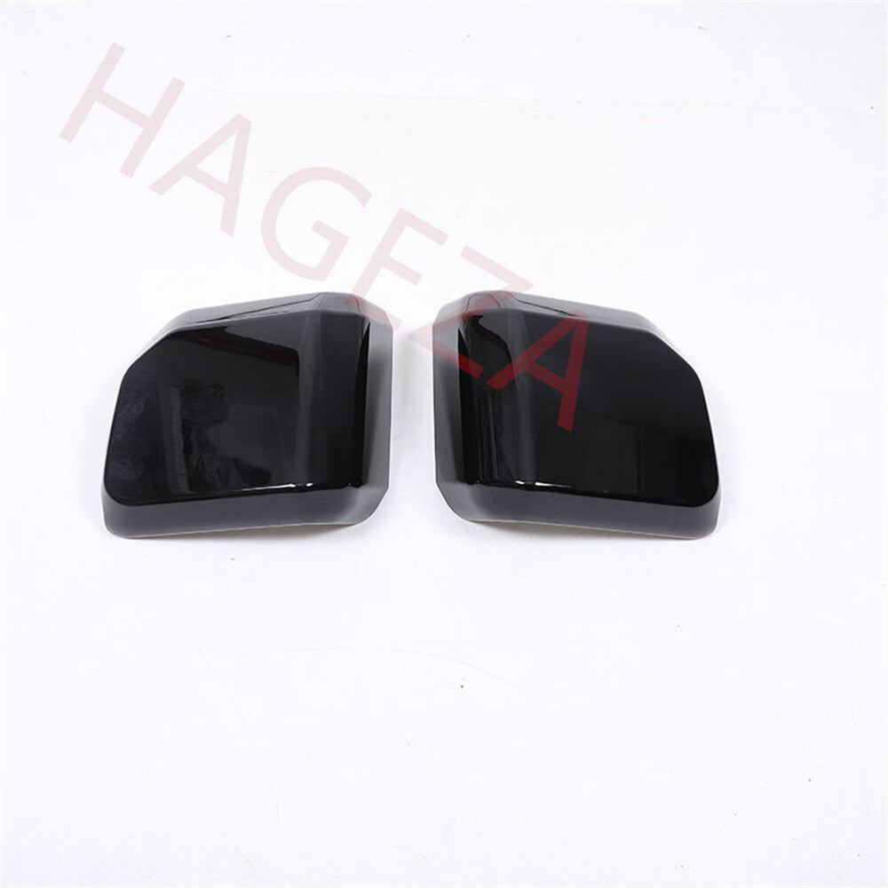 Gloss Black ABS Side Rearview Mirror Cap Cover For Toyot@ for Land Cruiser LC250 24+