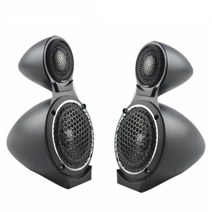 Car 3.5 inch Mid-Range Speaker Base Horn Modified Three-way Speaker Bracket Kit