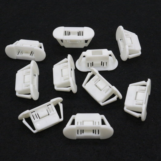 10-piece set of car kick plate retainer cable ring clamps suitable for Nissan 76988-3J000