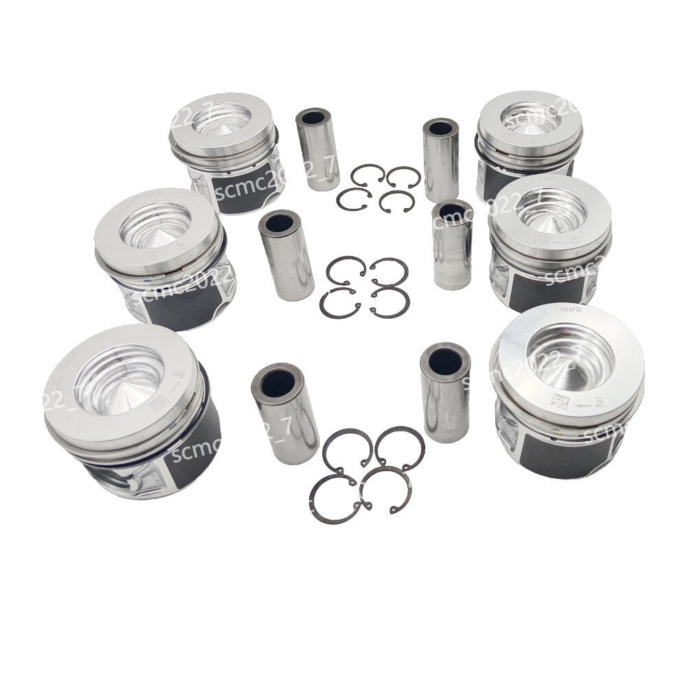 6x Pistons Rings Set For ¦µ83.01mm For VWTouareg for Audi A4 A5 Q5 Q7 for Porsche 3.0TDI