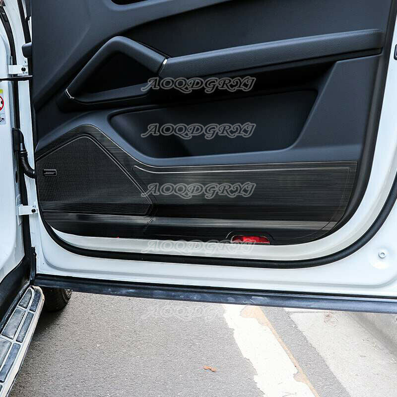 Door Anti-Kick Pad Protector Trim Moulding Panels for Porsche for Cayenne 2019-2023