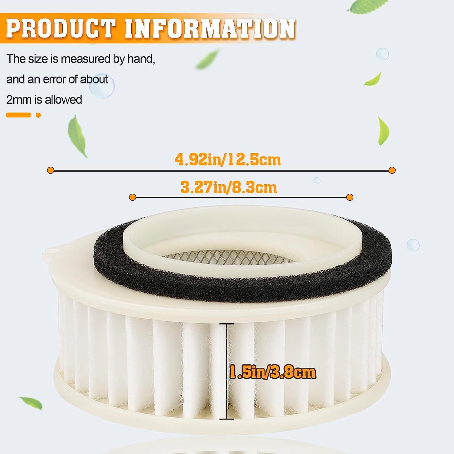 4TR-14451-00 Air Filter Replacement for Yamaha V Star 650 XVS650 Custom XVS650A