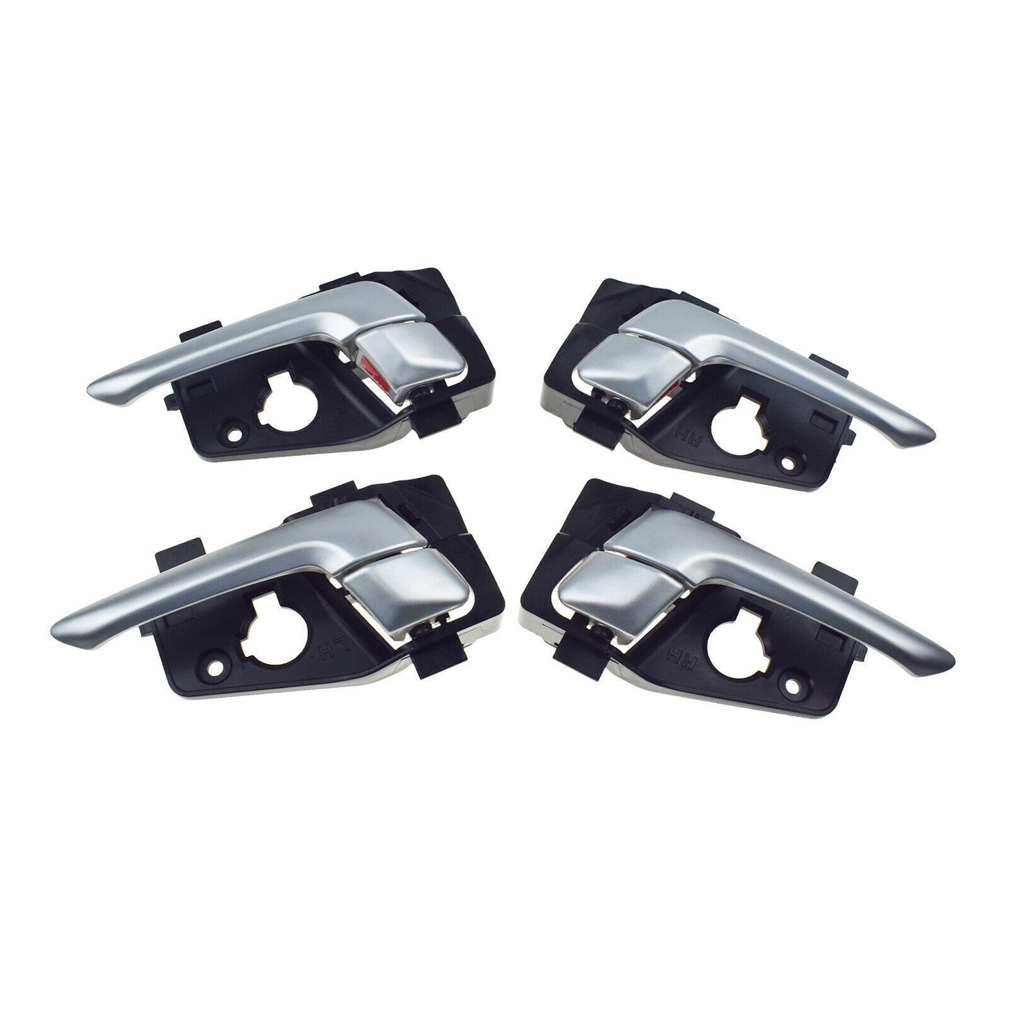 for Kia Picanto 2011-2016 Set of 4 Interior Door Handles Silver FL RL RR NEW