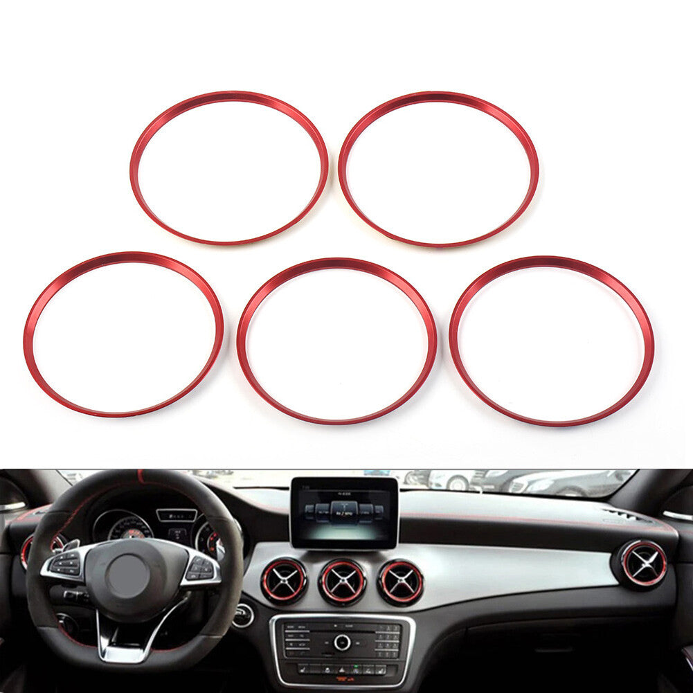 Air Condition Vent Outlet Ring Cover Trim fit for Mercedes-Benz A B CLA GLA Class