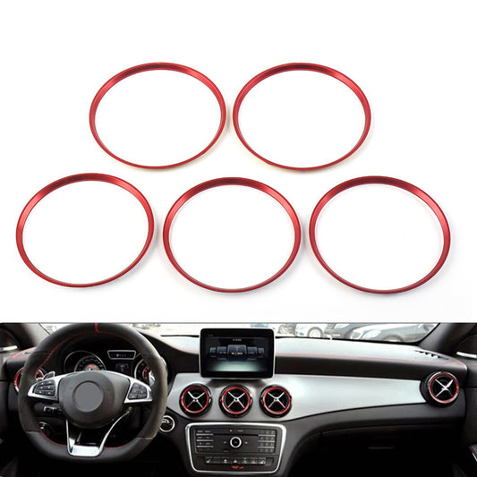 Air Condition Vent Outlet Ring Cover Trim fit for Mercedes-Benz A B CLA GLA Class