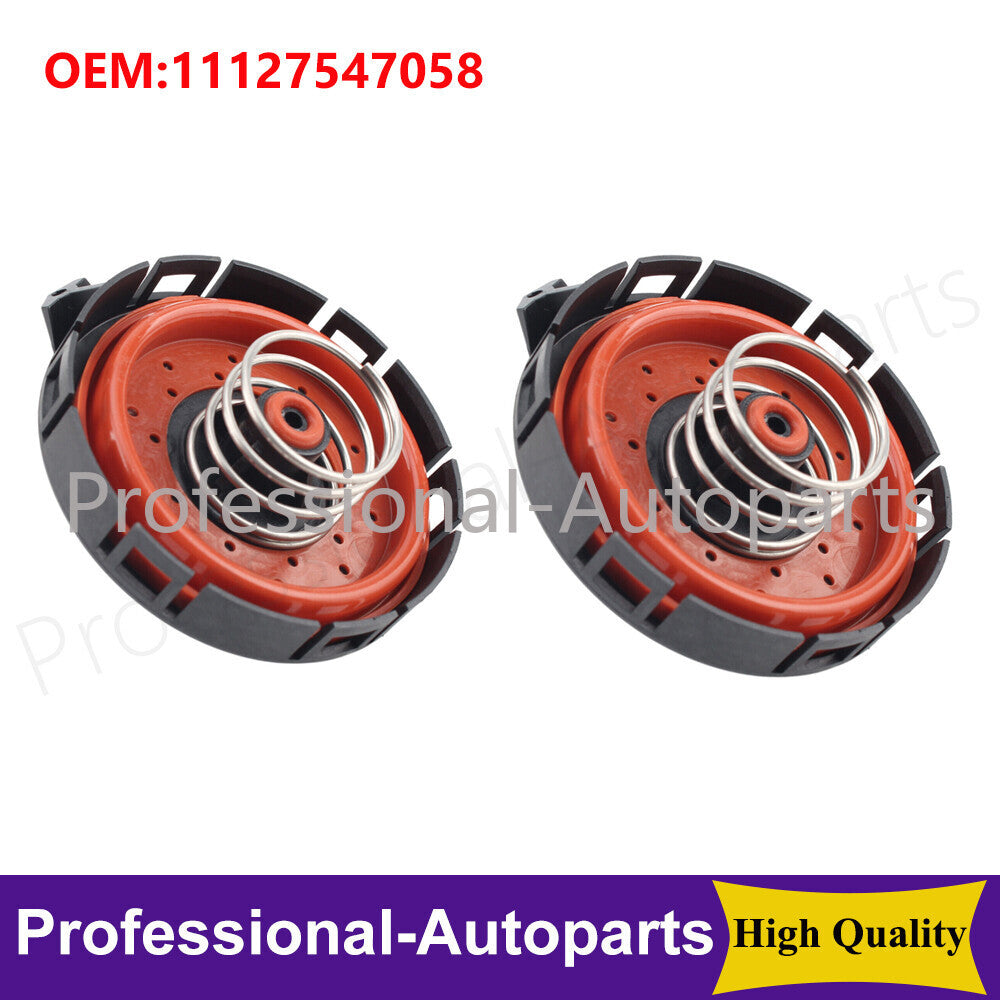 11127547058 2PCS Crankcase Vent Valve for BMW 545I 550I 645I 650I 745I 750I