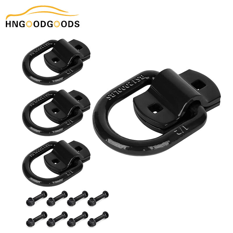 1/2-inch heavy-duty bolt forged D-ring 12000 breakage fastening anchor hook