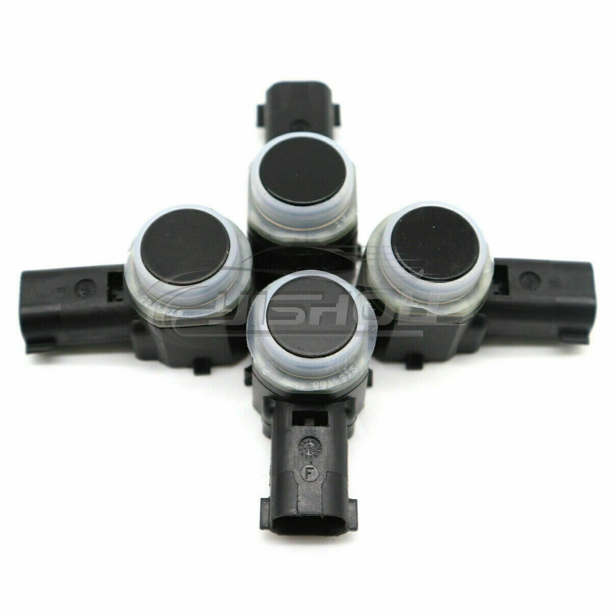8A53-15K859-ABW 4X PDC Bumper Parking Assist Sensor, Black, for Ford Explorer Focus