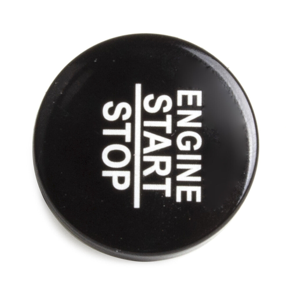 Engine Start Stop Button Cover Black Fit for Maserati Ghibli Quattroporte 2014-2021