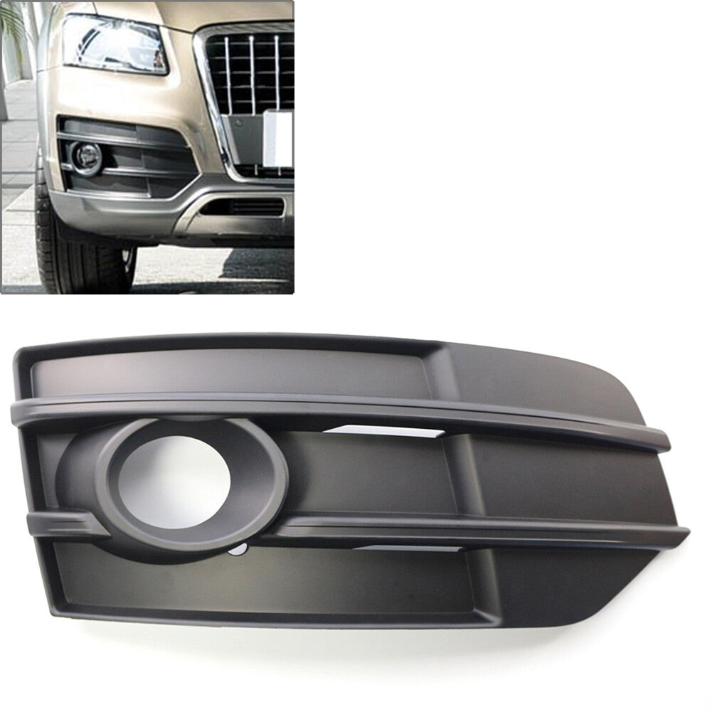 Front Bumper Fog Light Grille for Audi Q5 Cross Country/Off-Road/Pick-up 09-17 R