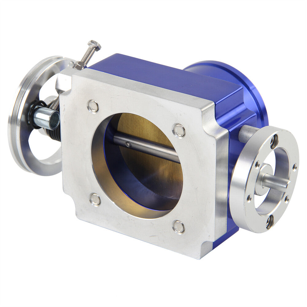 Alloy Aluminum Universal CNC Billet Intake Throttle Body 65mm 2.5inch Racing