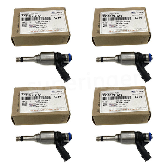 4-piece engine fuel injector for Hyundai Sonata Santa Fe Sorento Sportage 353102GTA1