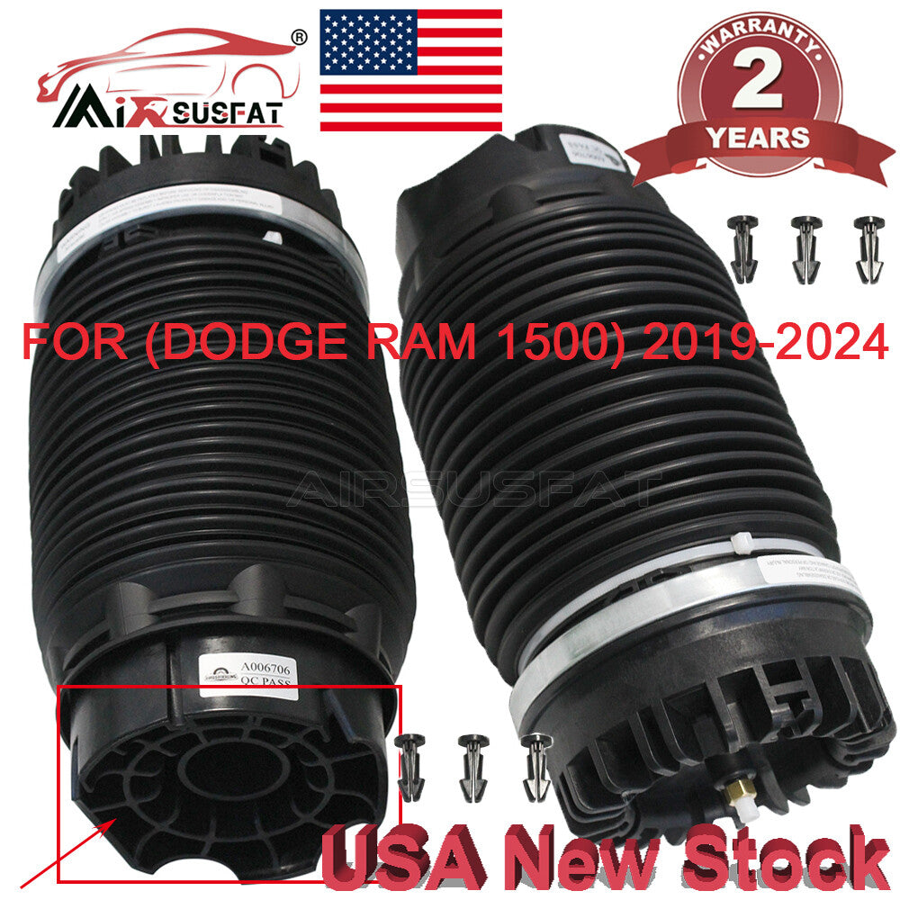 REAR LHRH AIR SUSPENSION SPRING BAGS FOR ( for DODGE for RAM 1500) 2019-2024 68260938AA