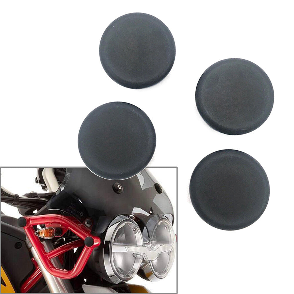Motorcycle Frame Hole Cover Caps Plug Decorative Set FOR MOTO GUZZI V85TT 19-21