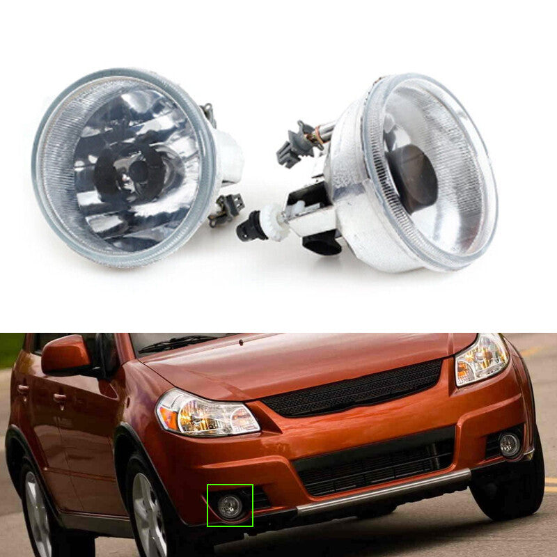 Front Bumper Fog Lights Are Suitable 1 Pair For The for Suzuki SX4 2007-2012