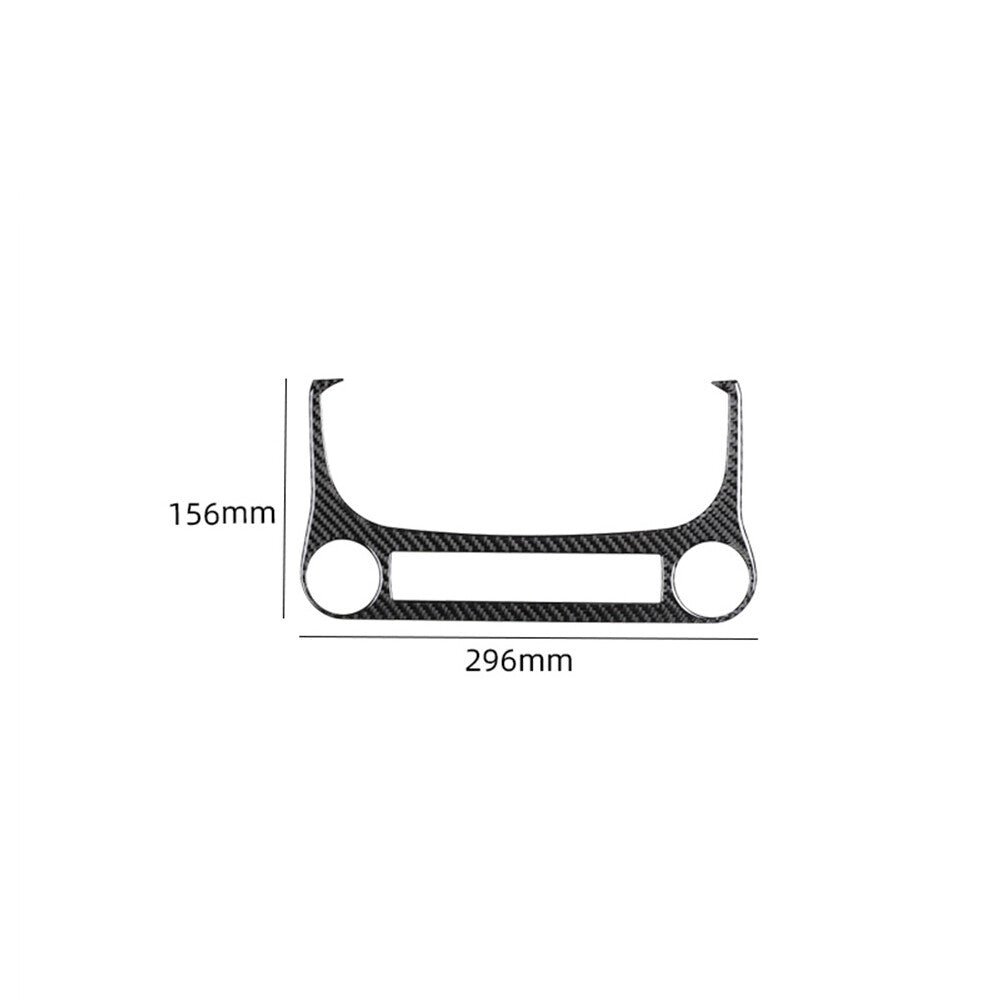 Carbon Fiber Power Control Panel Cover Trim for Jeep for Wrangler JK 2011-2017