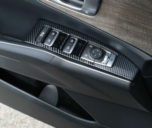 for Kia Sorento 2021-2023 Carbon ABS Glass Window Lift Switch Panel Cover Trim