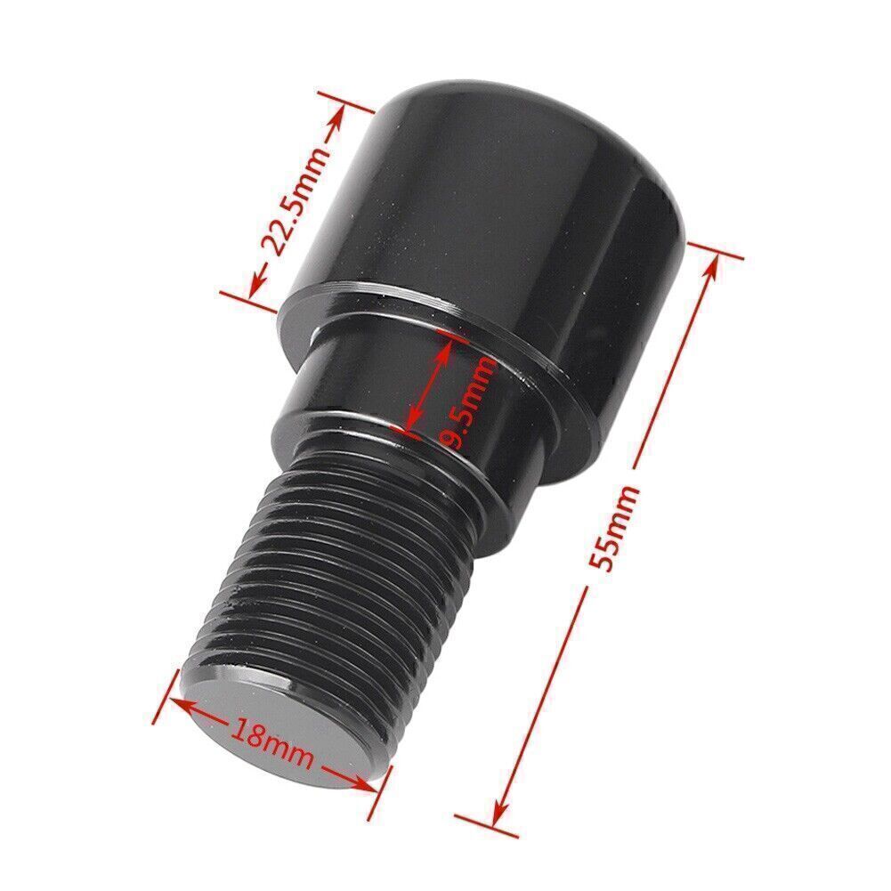 for Yamaha YZF R6S 2006 2007 2008 2009 Bar Ends Grips Plugs 18mm Aluminum Handle