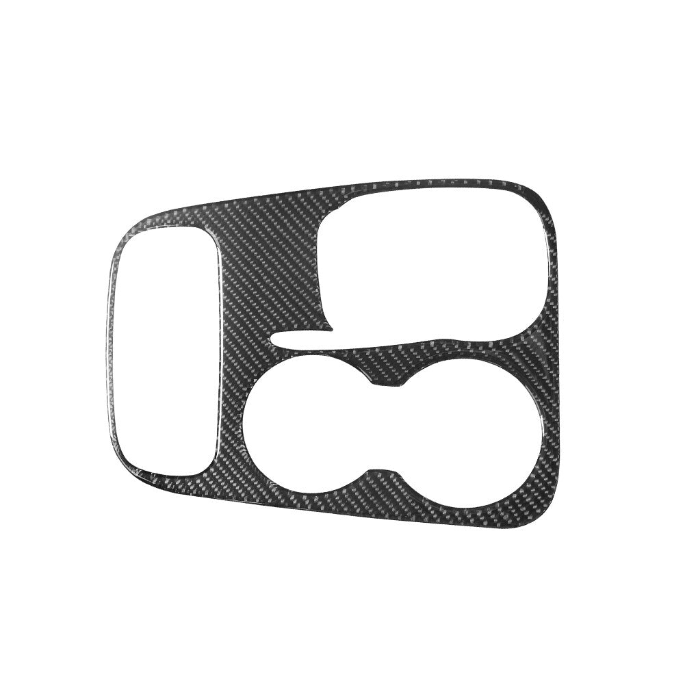 Carbon Fiber Gear Shifter Frame Cover Trim for Dodge Durango 2014-2020 Type C