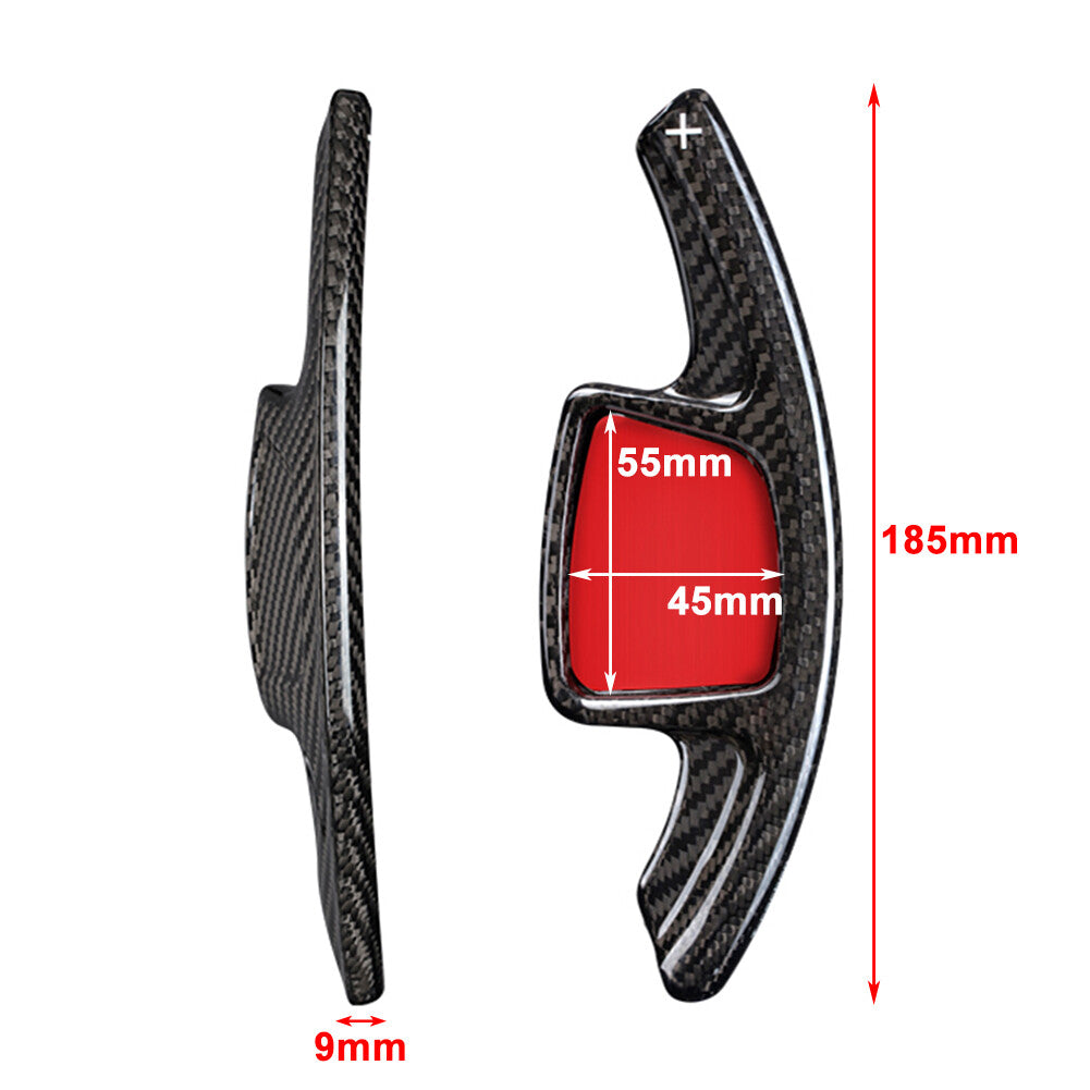 Steering Wheel Shift Paddle Shifter Extension for Audi A3 for A4 for A5 for A6 A7 S4 S5 Red