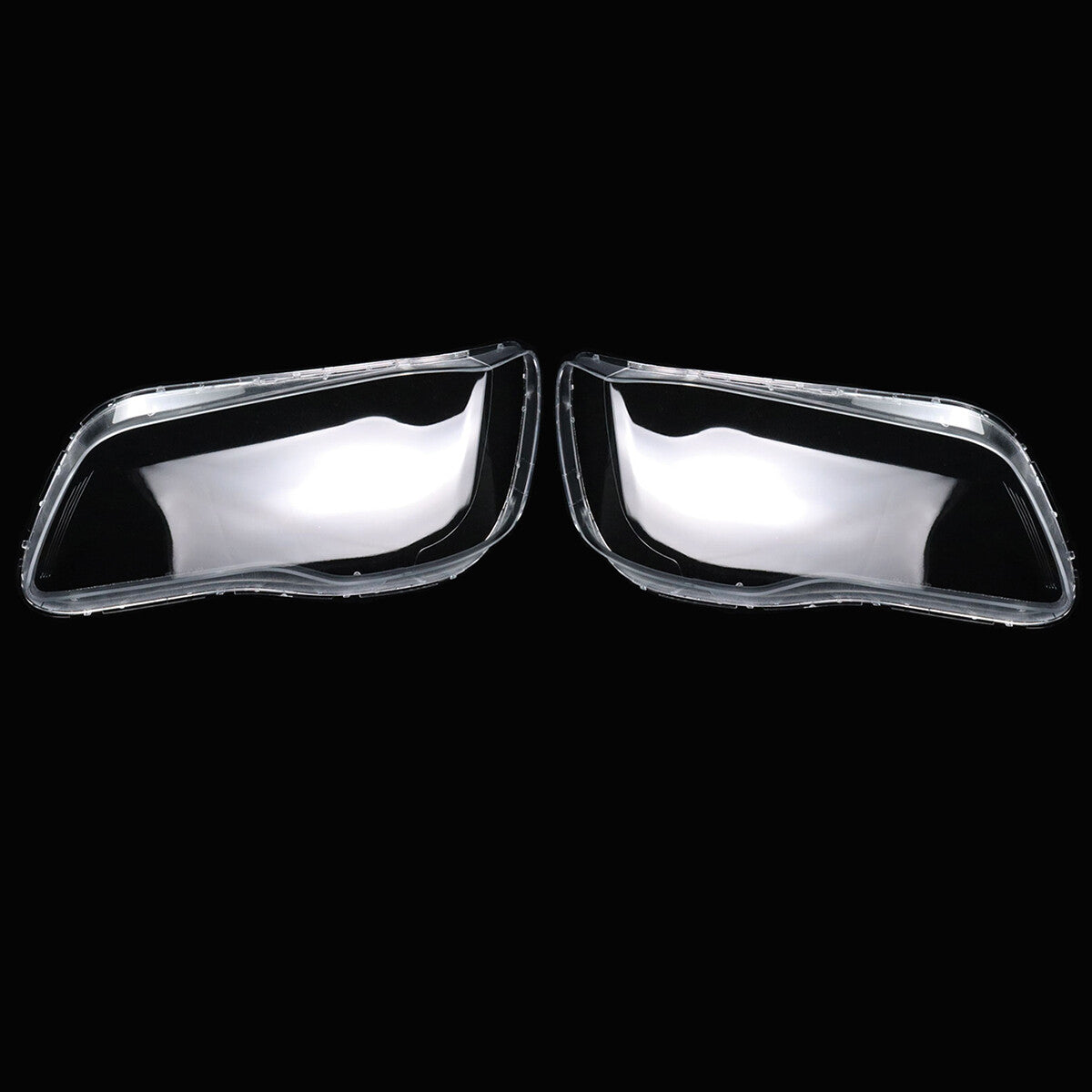 2-piece headlight lens cover for 2011-2014 for Chrysler 300 clear