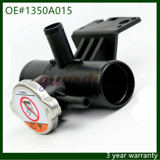 Radiator coolant filler neck with cap 1350A015 for Lancer Outlander Sport
