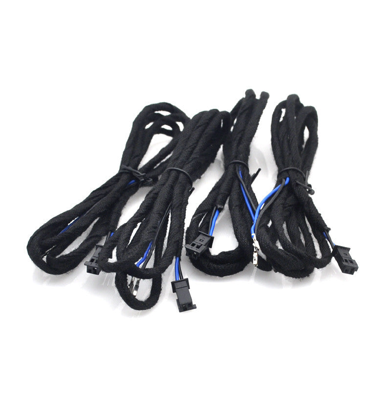 4x Retrofit Door light Cable step courtesy for Mercedes W204 C GLK 2007-2012