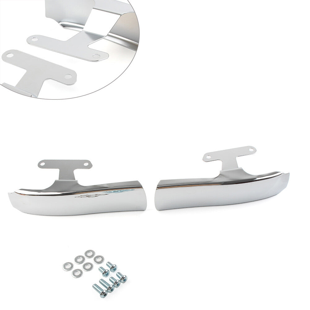 Fender-Satteteltaschen-F¨¹llblenden f¨¹r for Harley-Davidson Touring 2009-13 Paar Chrom