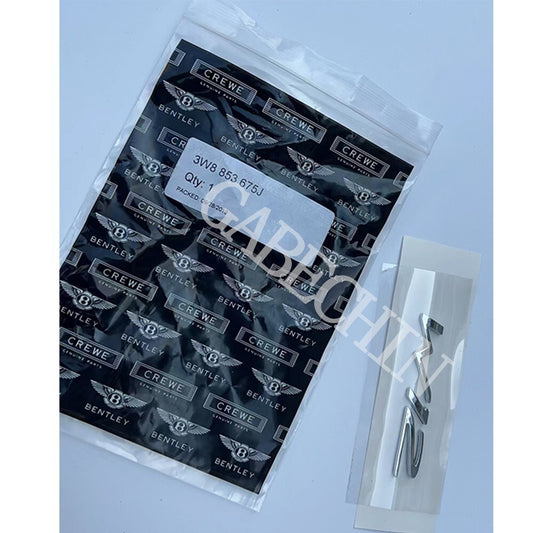 Equipment Manufacturer  Badge Embroidery for BENTLEY Flying Spur GT W12: 3W8853675J