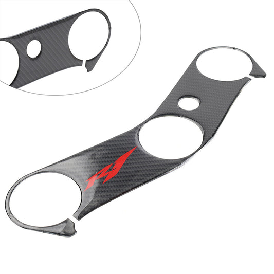Carbon Fiber Look Handle Yoke Cover Gel Protector Sticker for Yamaha R1 2002-03