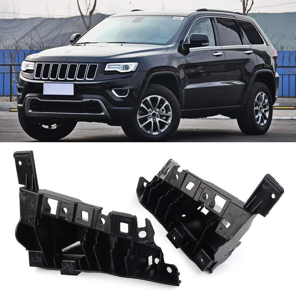 2x Bumper Face Bar Bracket Retainer Mounting For Cherokee Overland 2016-2018