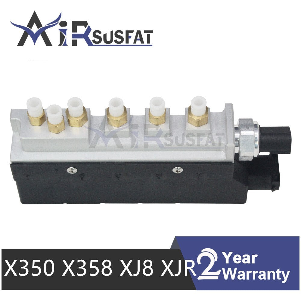 for Jaguar XJ XJ8 XJR X350 X358 V8 C2C27702 Air Suspension Solenoid Valve Block