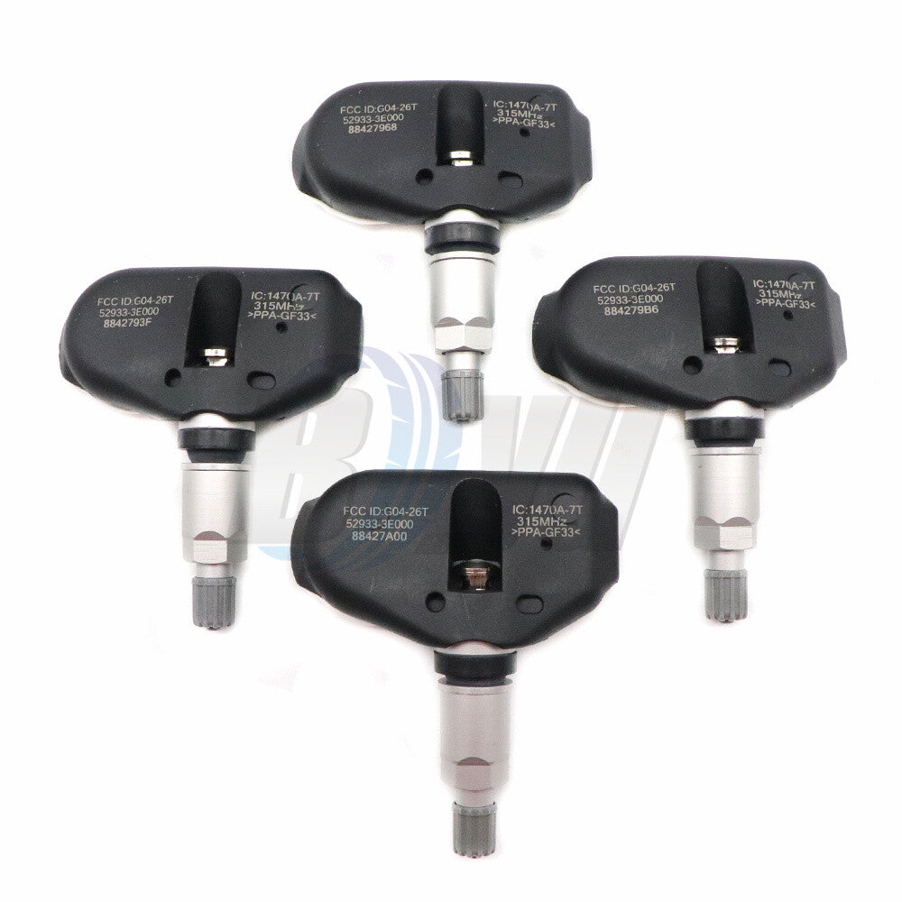 NewTIRE PRESSURE MONITORING SENSOR TPMS 52933-3E000 for Hyundai Sonata for Kia 4PCS