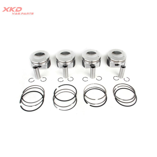 06D107066C 2.0T Piston Assembly Kit Fit for VW for Jetta for Golf for Passat for Audi A3 S3 BPY