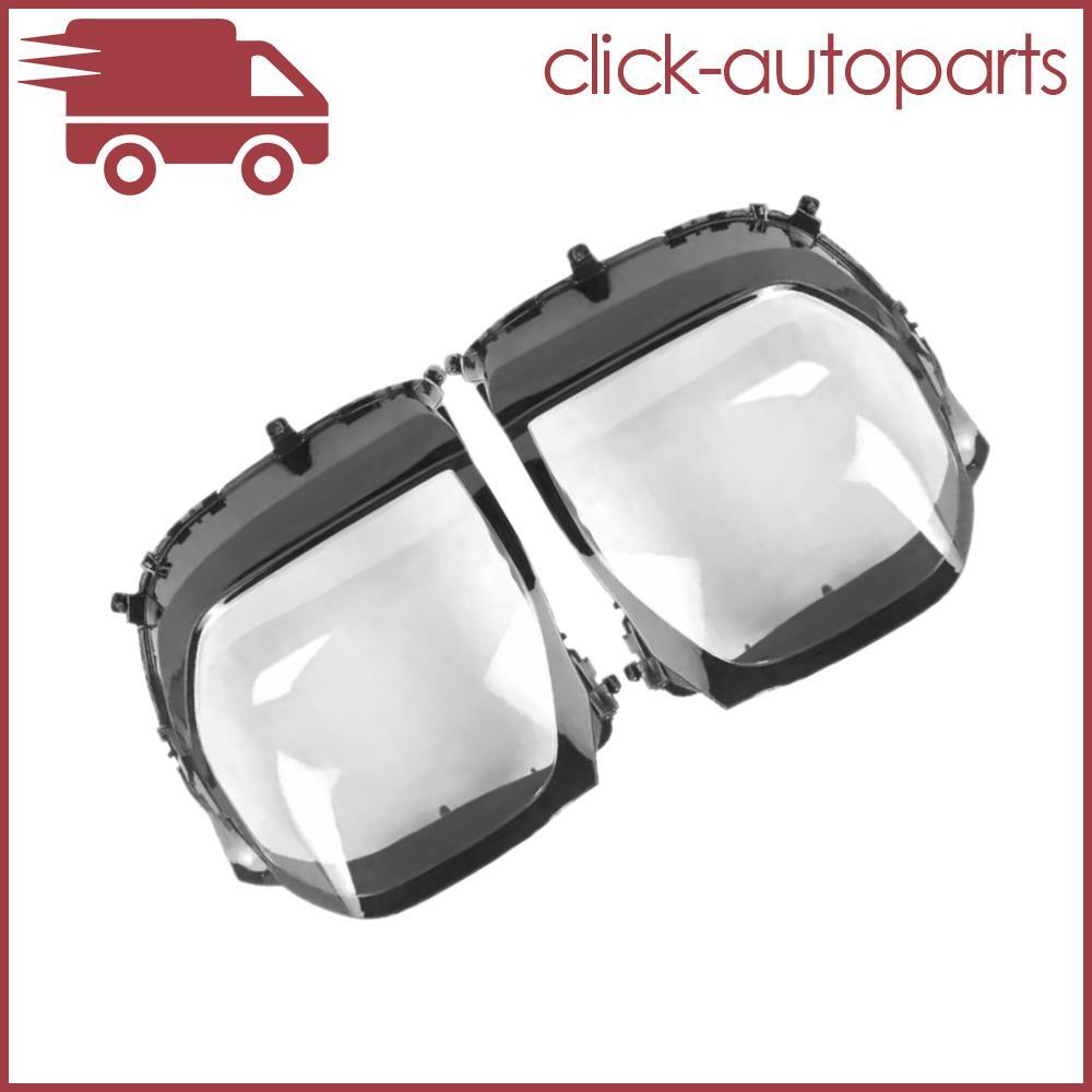 2X Front Left Right Headlamp Lens Cover Clear Fits for Outlander 2022-2024