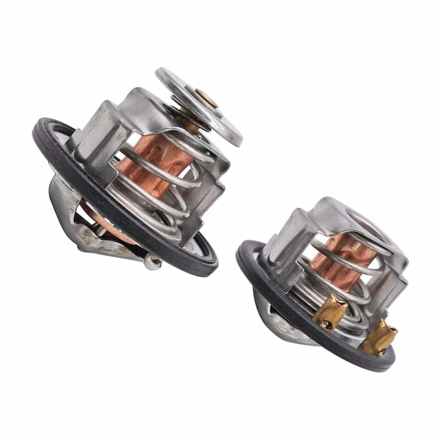 185  180 Degree Thermostat Front  Rear Kit Pair for GM Pickup Duramax