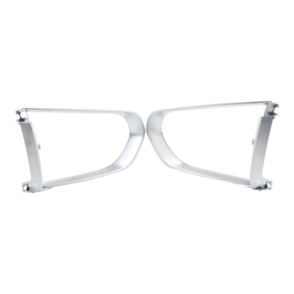 2 Pcs Fog Lights Fog Lamp Molding Frame Bezel Cover for Jaguar F-Pace 2016-2020