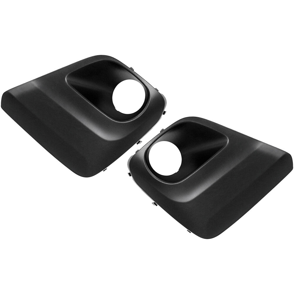 2Pcs Fog Light Bezel Trim Black Left Right Side for Subaru for Forester 2019-2021