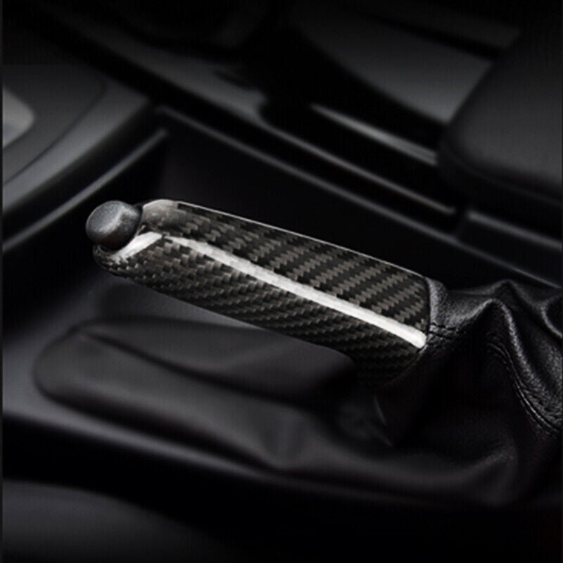 carbon fiber car handle and handbrake cover trim suitable for BMW 4 Series F32 F33 F36