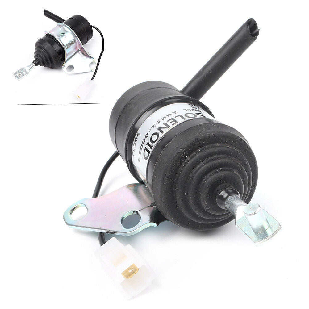 12V Engine Fuel Shut Off Solenoid Fit For Kubota RTV900R RTV900S RTV900T G1800