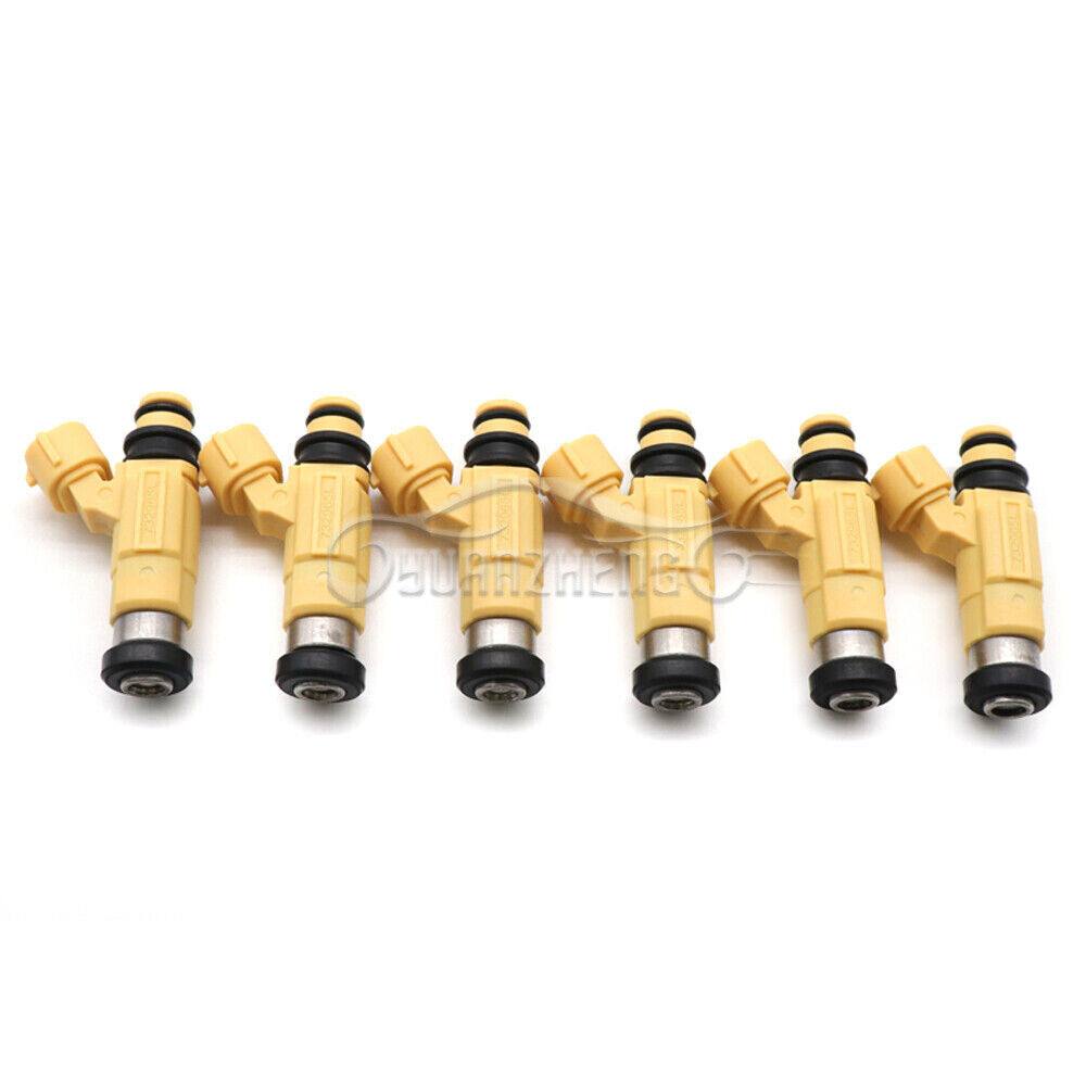 69J-13761-00-00 new Fuel Injectors (6 pieces) for Yamaha F200 - F225 Outboard Motors 2002 - 2012