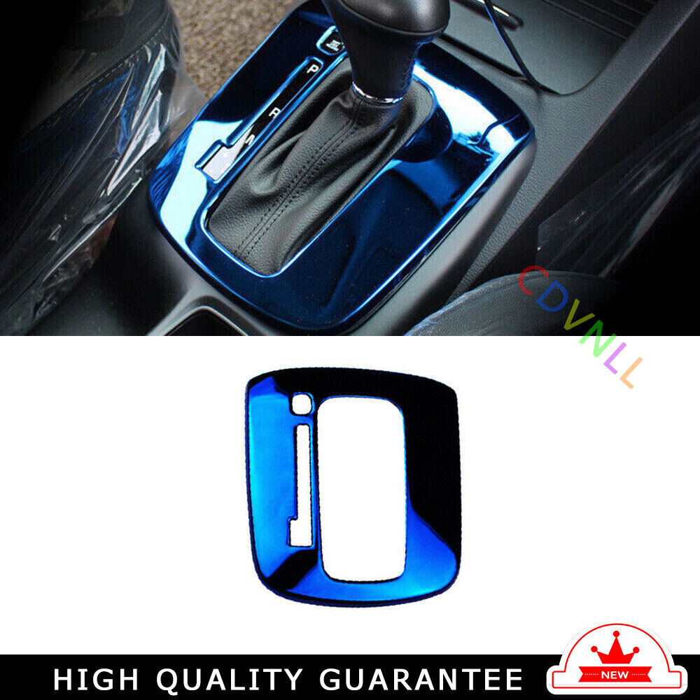 Middle Console Gear Shift Panel Trim Fit for Kia K3 Forte 2017-18 Blue Titanium