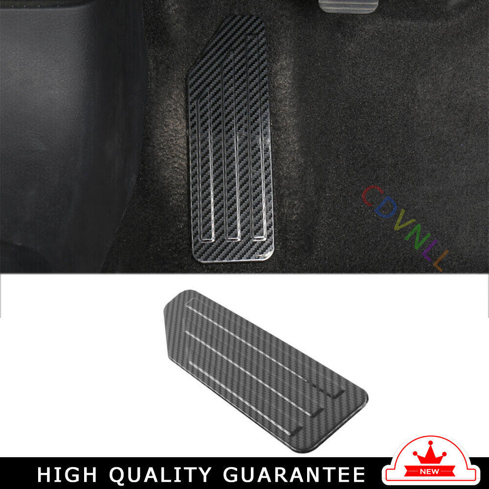 Gas Pedal Accelerator Pad Cover Fit for Nissan Sentra 2020-22 Steel Carbon Fiber