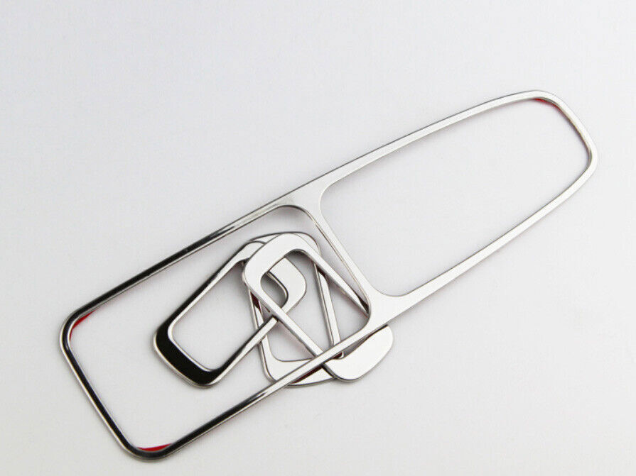 Glass Window Lifting Lock Frame Trim 4 for Kia K5 Optima Pro 16-20 Silver Steel