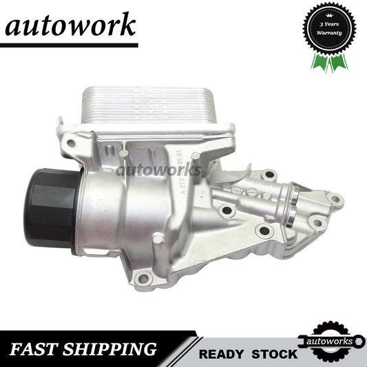 Oil Filter Housing Fits for Mercedes-Benz C300 2008-2012 V6 3.0L 2721800410