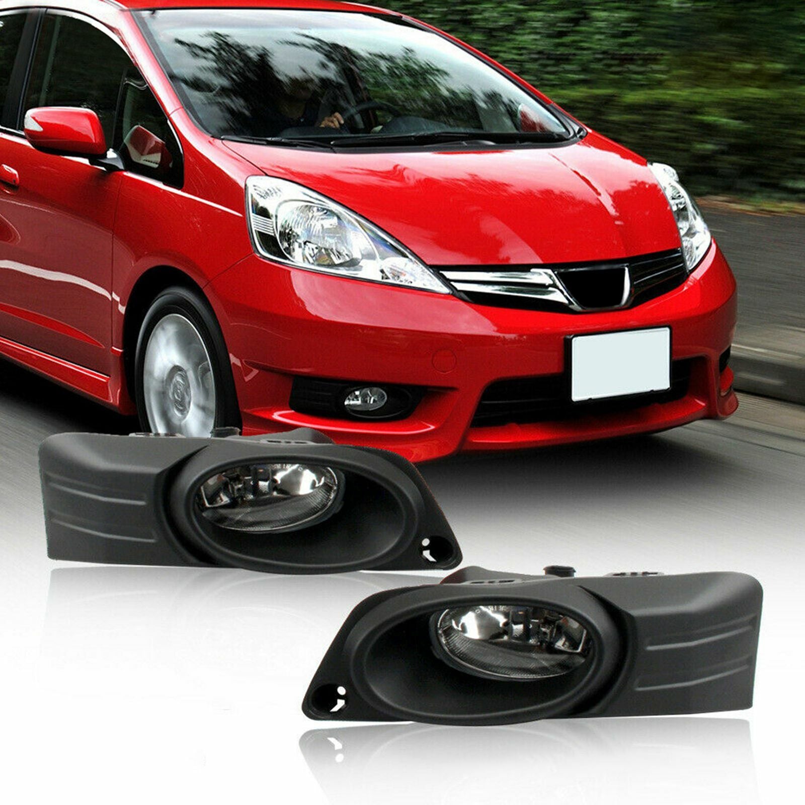 for Honda Sport 2012-2013 Bumper Lamp Front Fog Lights Assembly Set AT
