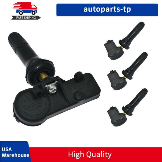 4-pack Tire Pressure Monitoring System (TPMS) sensors for Chevrolet Silverado 1500 (07-18 Equinox)